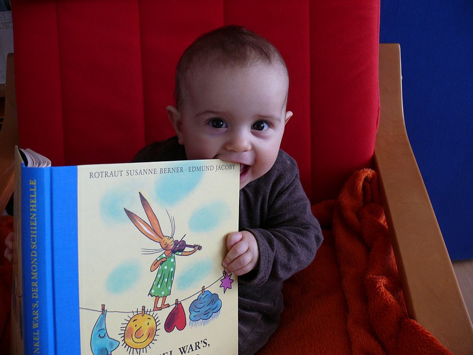 Kinderbücher müssen einiges ertragen - nicht immer lohnt der Neukauf von Büchern Foto: S.v.Gehren / pixelio.de