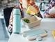 Trinkflasche und Lunchbox
